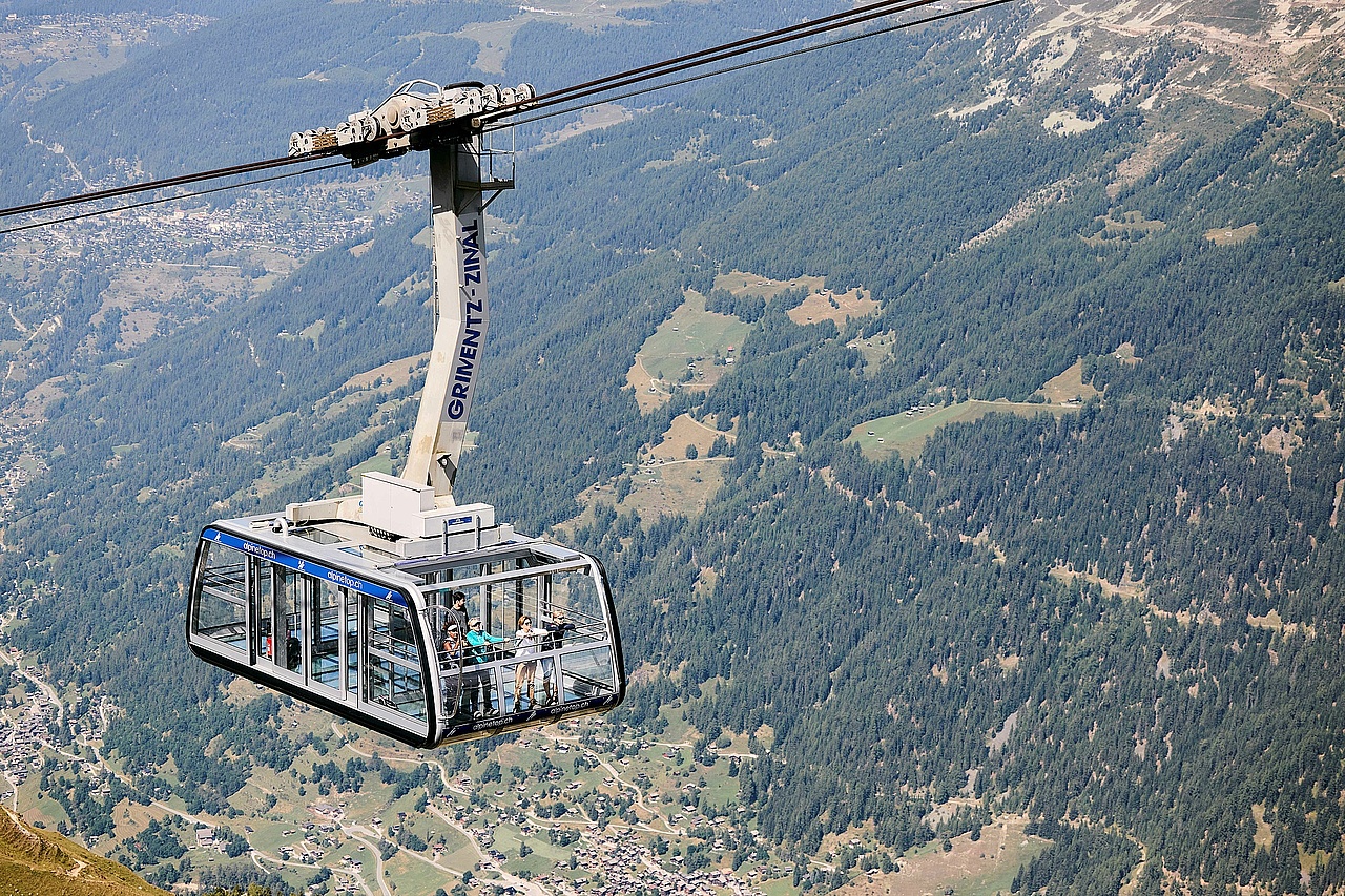 Photo : Remontées Mécaniques Grimentz-Zinal SA 